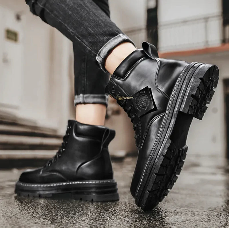 Herren-Stiefeletten | Klassischer Schnürer