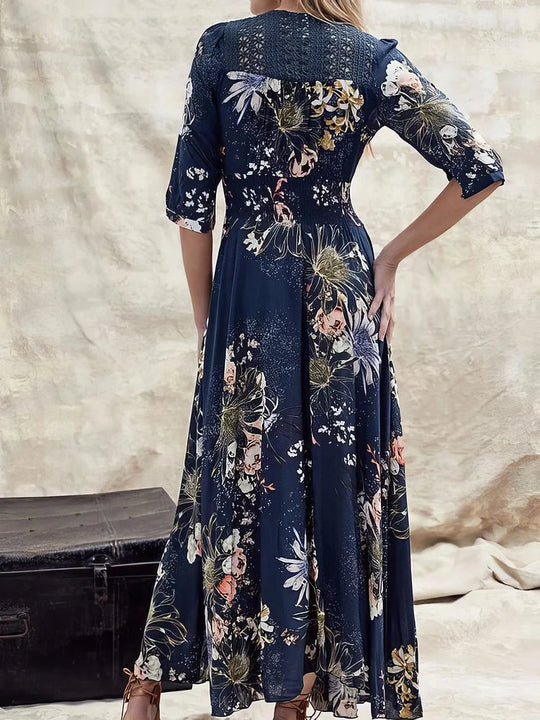 Etagenkleid für Damen | Maxi
