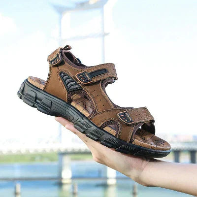 Bequeme, gepolsterte Sandalen für Herren | Sommer