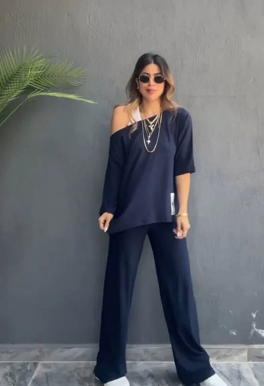 Damen Lounge-Outfit-Set | Zweiteilig