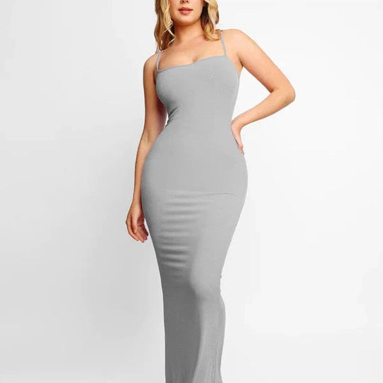 Damen Körper Bildhauerei Kleid | Maxi