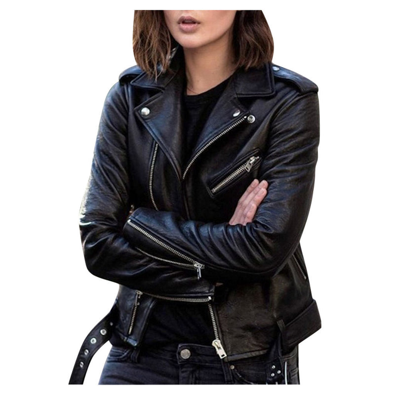 Jacke für Damen | Biker-Stil Oberbekleidung
