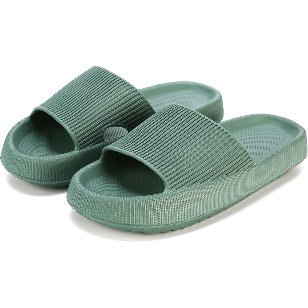 Damen Sandalen mit dicker Sohle für zu Hause | Slides