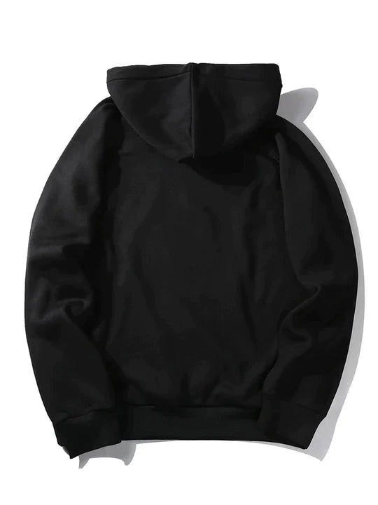 Skulptur Briefdruck Kapuzenpulli für Herren