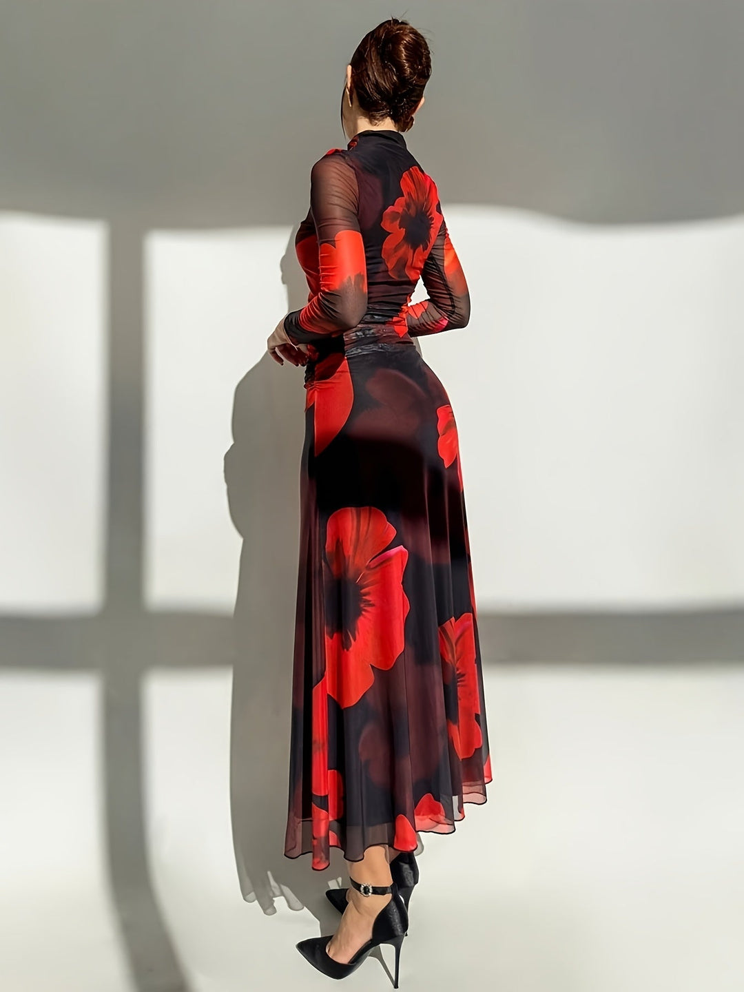 Langes Kleid für Damen | Midi