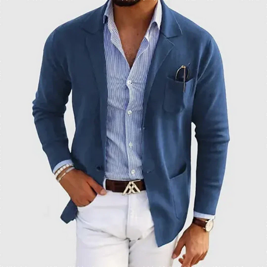 Herren Lässiger Arbeitsblazer | Einreihig