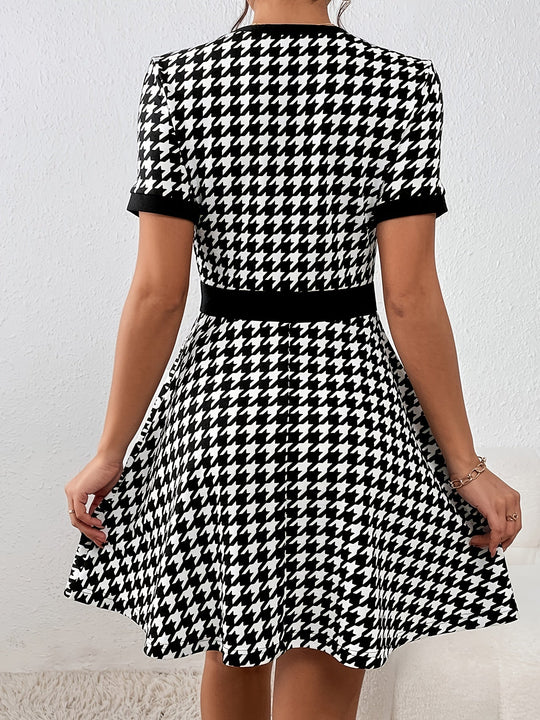 Geknöpftes Kleid für Damen | Midi