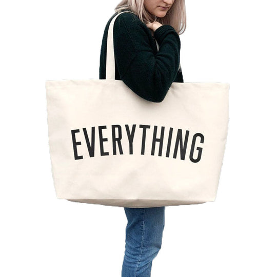 Tote Tasche für Damen in Übergröße | Segeltuch