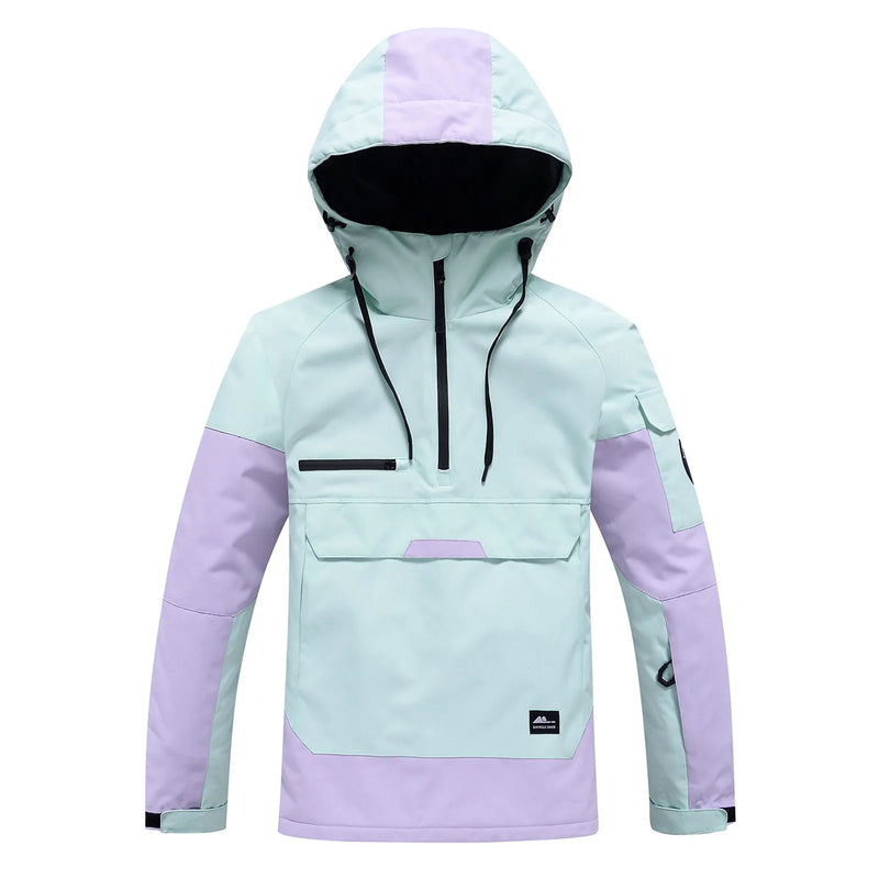 Unisex Skijacke | Winterjacke mit Kapuze