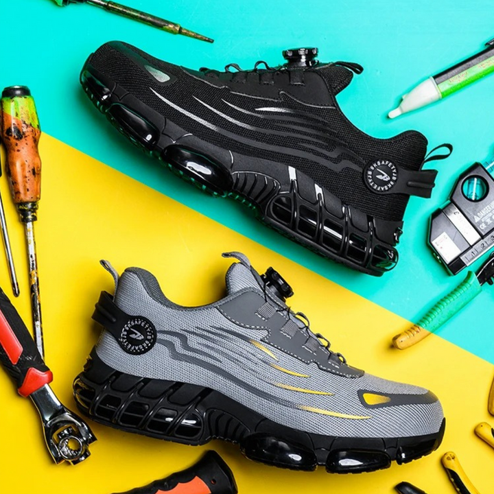 Męskie buty ochronne | robocze z metalowym noskiem