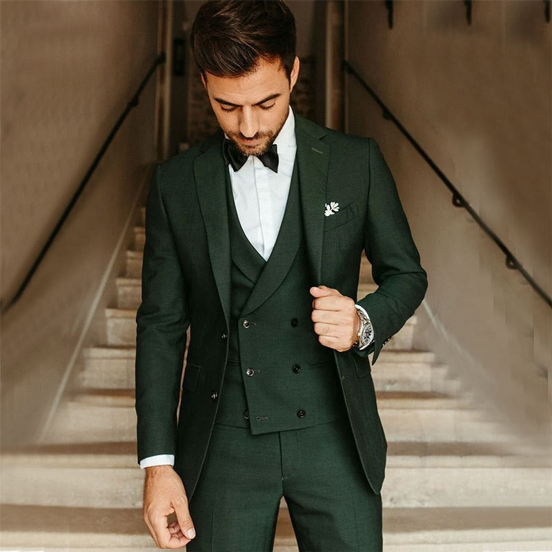 Dreiteilig Anzug-Set für Herren | Blazer, Weste und Hose
