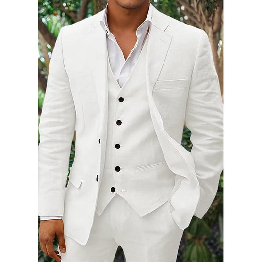 Blazer, Weste und Hosen-Set für Herren | Dreiteilig