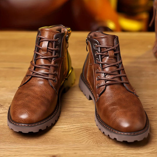 Herrenstiefel mit Reißverschluss | Klassisches Knöchelschuhwerk