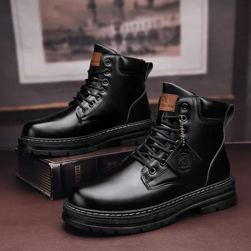 Herren-Stiefeletten | Klassischer Schnürer