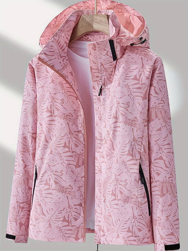 Jacke mit Kapuze für Damen | Leichter Draußen-Windbreaker für den Freizeitbereich
