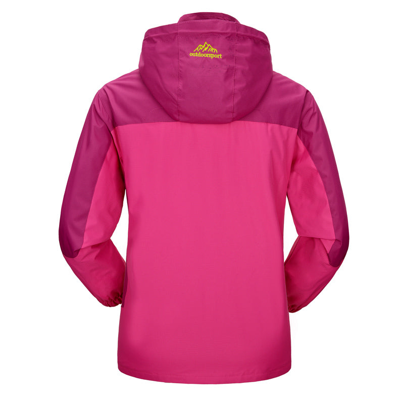 Damen Allwetterjacke mit Kapuze | Draußen