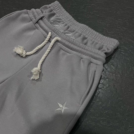 Damen Baggy Sweatpants mit Elastischem Bund | Freizeit Jogginghose