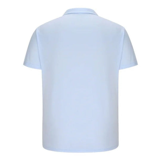 Herren Reißverschluss Polo | Kurzärmelig