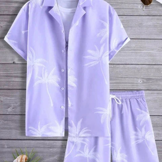 Palmen-Outfit-Set für Männer | Sommer