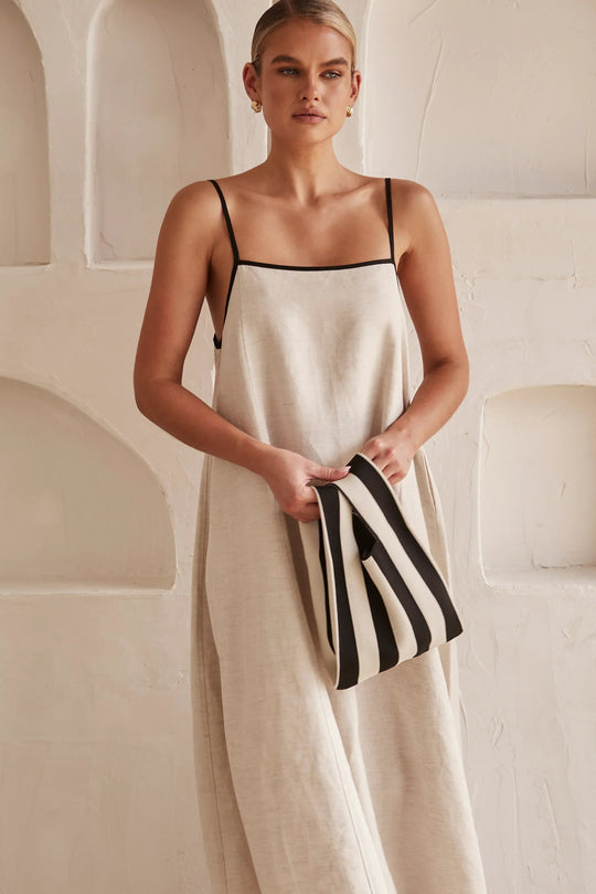 Damen Minimalistisch Sommerkleid | Maxi
