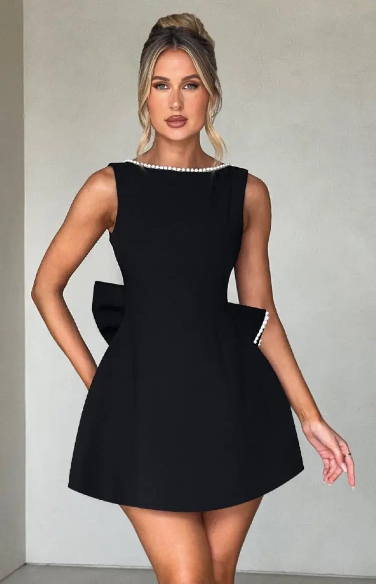 Rückenfreies Partykleid für Damen | MIni