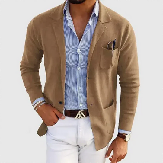 Herren Lässiger Arbeitsblazer | Einreihig