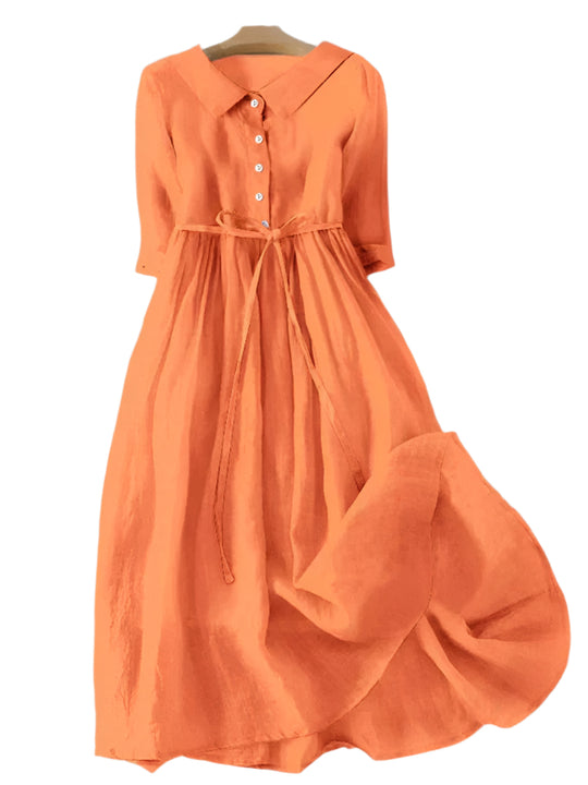 Damen Sommer-Mischkleid | Midi