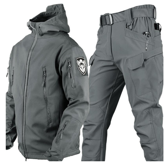 Taktische Jacke und Hose für Herren | Zweiteilig