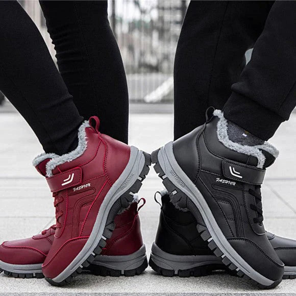 Unisex Thermo Winterstiefel mit Warmem Futter und Rutschfester Sohle
