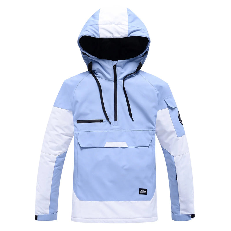 Unisex Skijacke | Winterjacke mit Kapuze