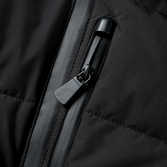 Pufferjacke für Damen | Wintermantel mit Gürtel