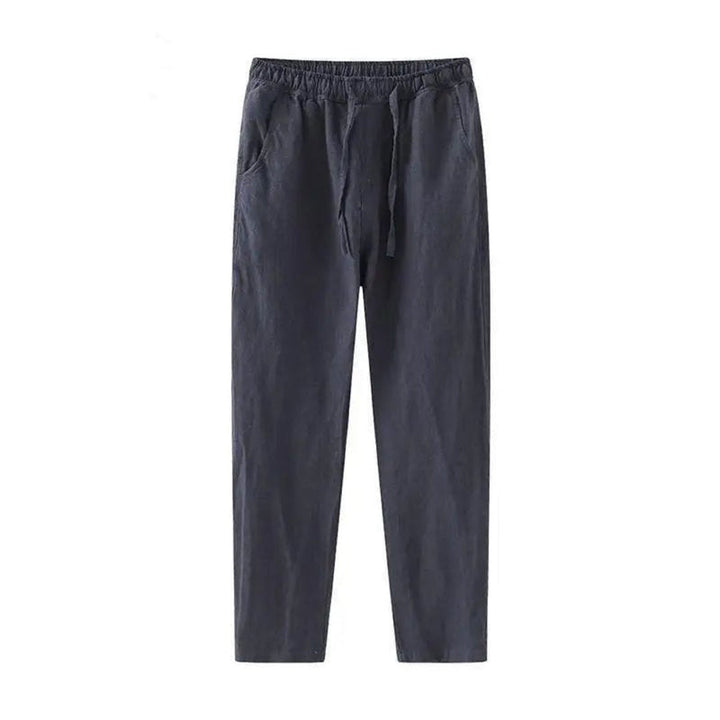 Men's Linen Drawstring Pants | Summer