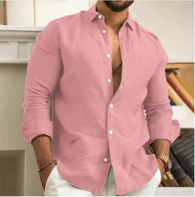 Klassisch elegantes Freizeithemd für Herren | Sommer