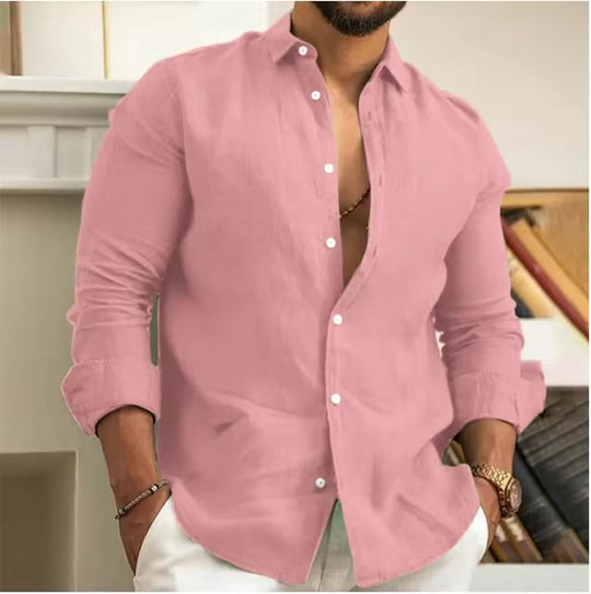 Klassisch elegantes Freizeithemd für Herren | Sommer