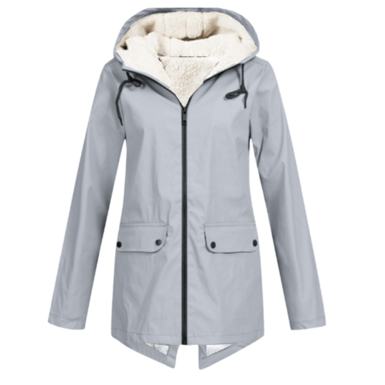 Damen Kapuzenparka mit Warmem Futter | Langer Mantel für Alltag