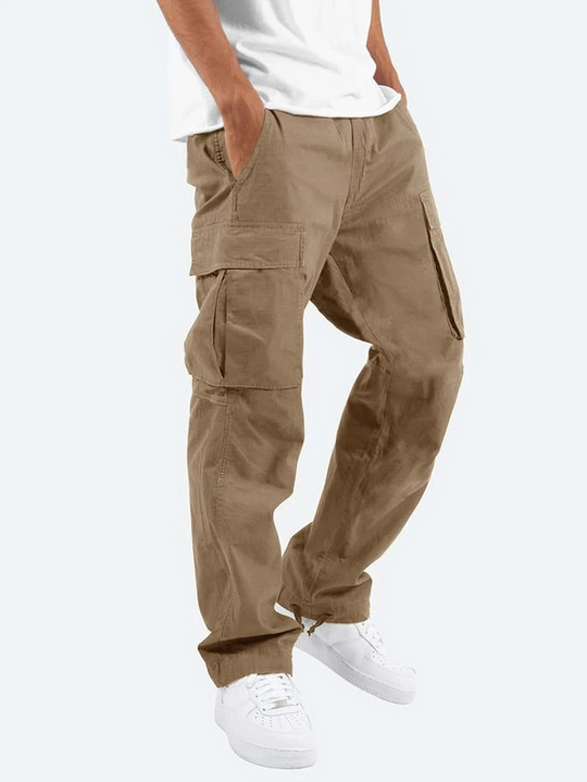 Herren Cargo Hose mit Mehreren Taschen | Streetwear Hose