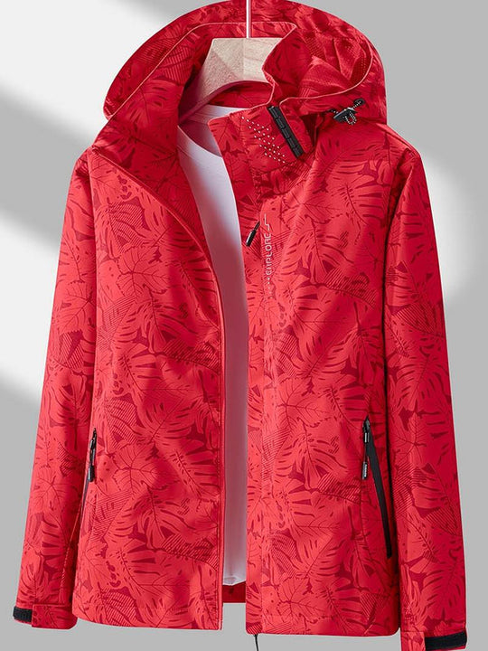 Jacke mit Kapuze für Damen | Leichter Draußen-Windbreaker für den Freizeitbereich