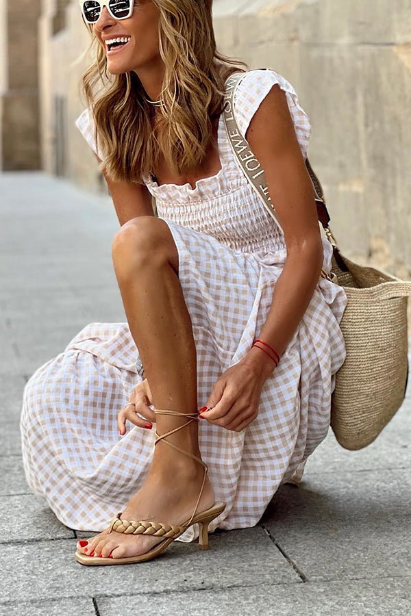 Langes Sommerkleid für Frauen | Midi