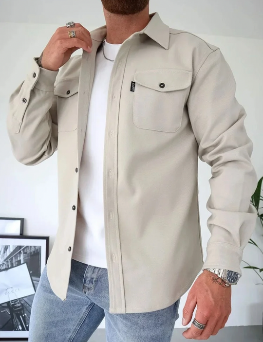 Herren Frühjahr/Herbst Hemd | Langarm