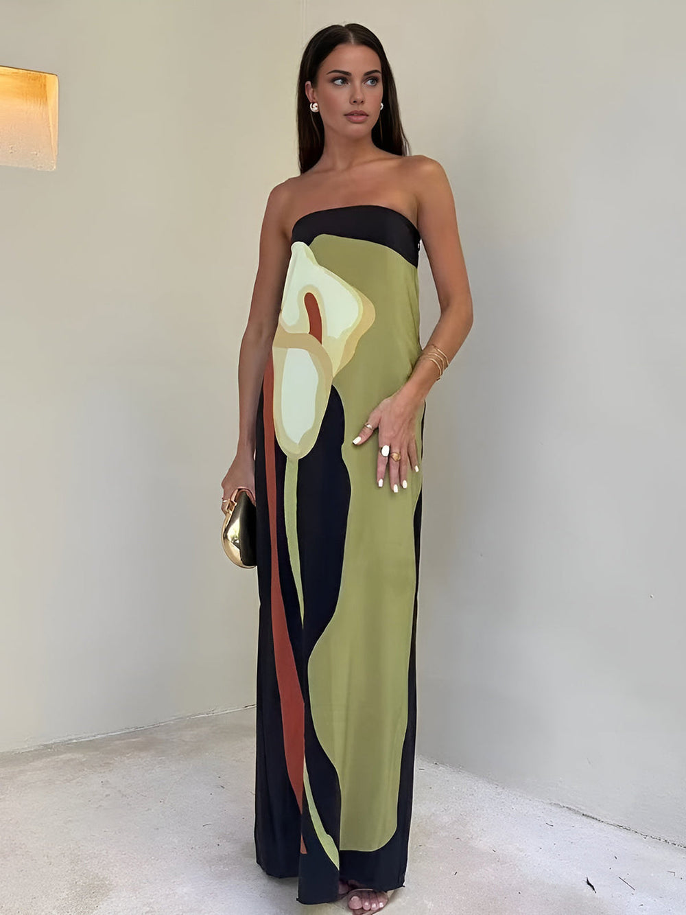 Damen-Schlauchkleid | Maxi