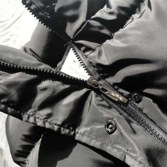 Steppweste mit geometrischem Muster für Damen | Durchgehender Reißverschluss & Gefüttert