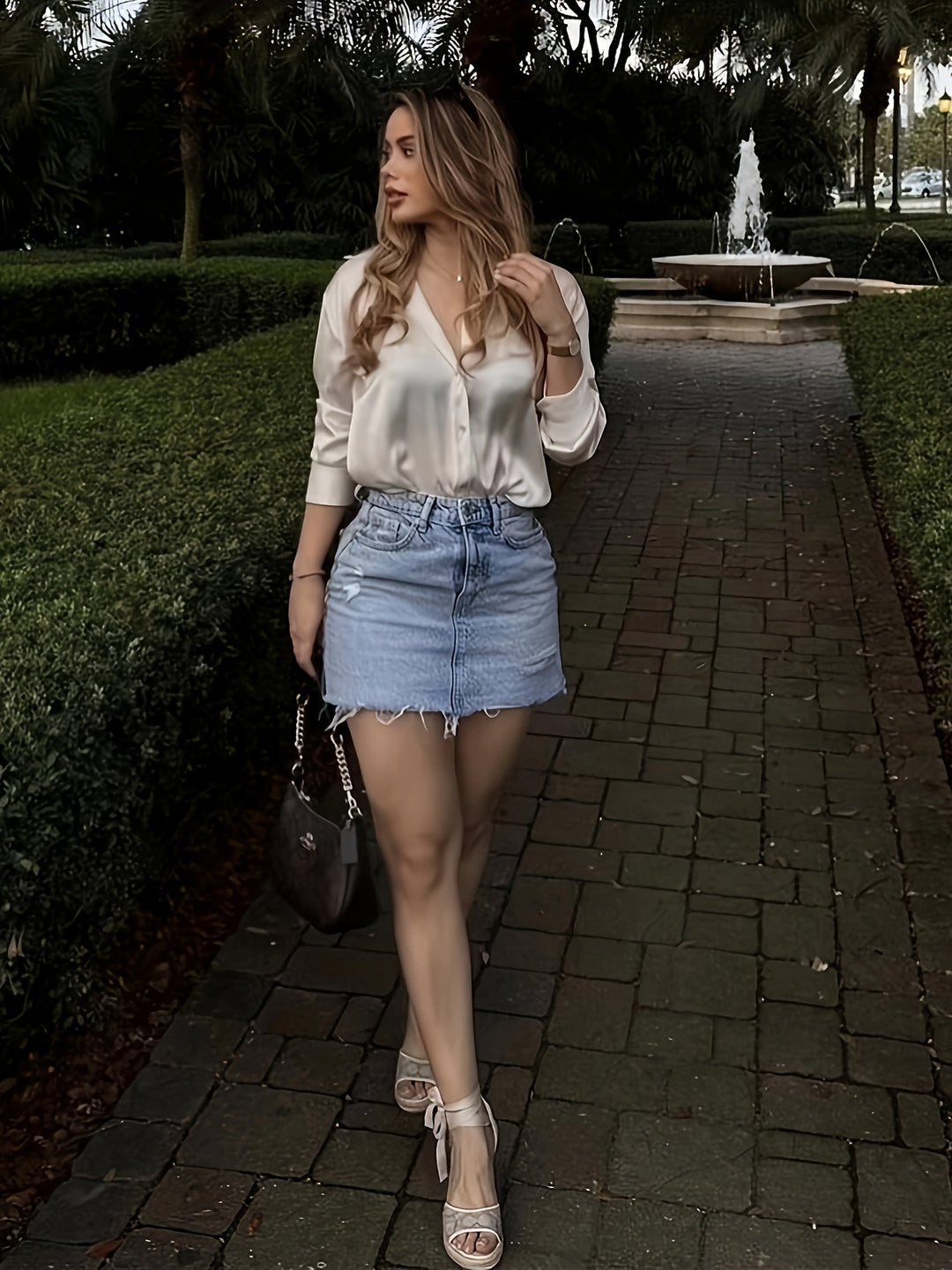 Damen-Denimrock | Mini