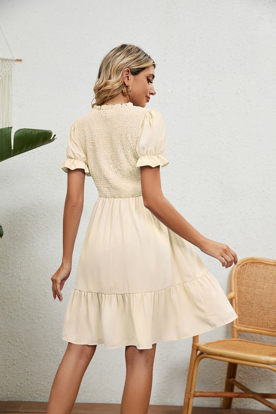 Leichtes Sommerkleid für Damen | Midi