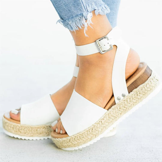 Sandalen für Damen | Plattform Keilabsatz