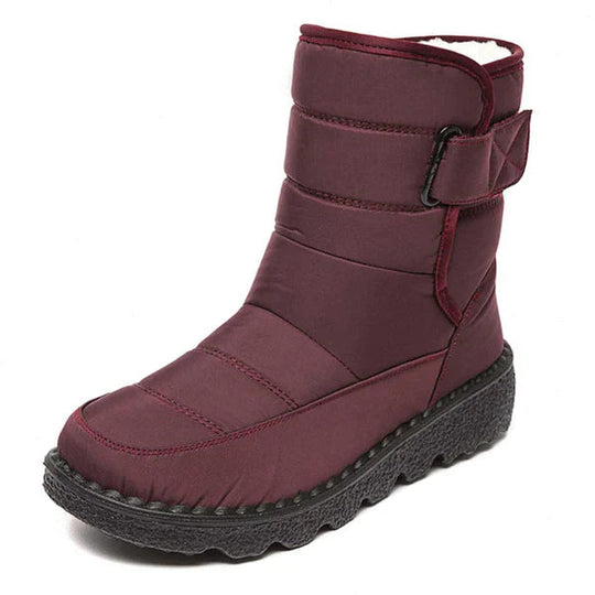 Herren Winterstiefel mit Rutschfester Sohle und Schnalle