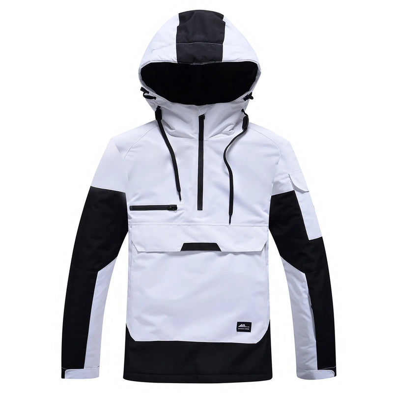 Unisex Skijacke | Winterjacke mit Kapuze
