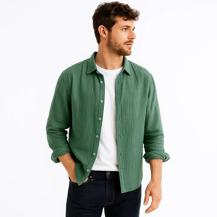 Men's Soft Casual Shirt | Long Sleeve
