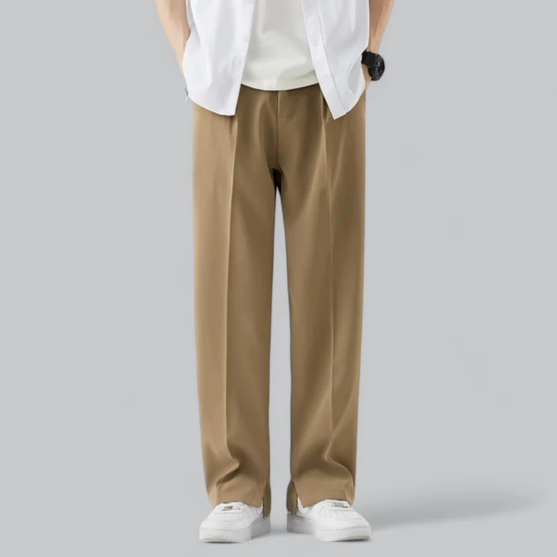 Herren Freizeithose mit weitem Bein | Lose Passform