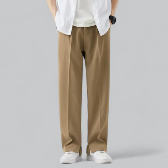 Herren Freizeithose mit weitem Bein | Lose Passform