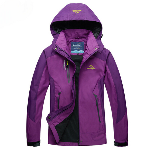 Damen Allwetterjacke mit Kapuze | Draußen